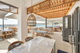 Blue Oyster: A Seafood Paradise at Ambelas Beach, Paros