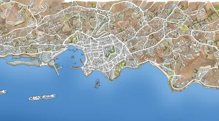 Mykonos Greater Map