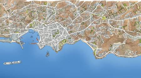 Mykonos Greater Map