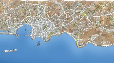 Mykonos Greater Map