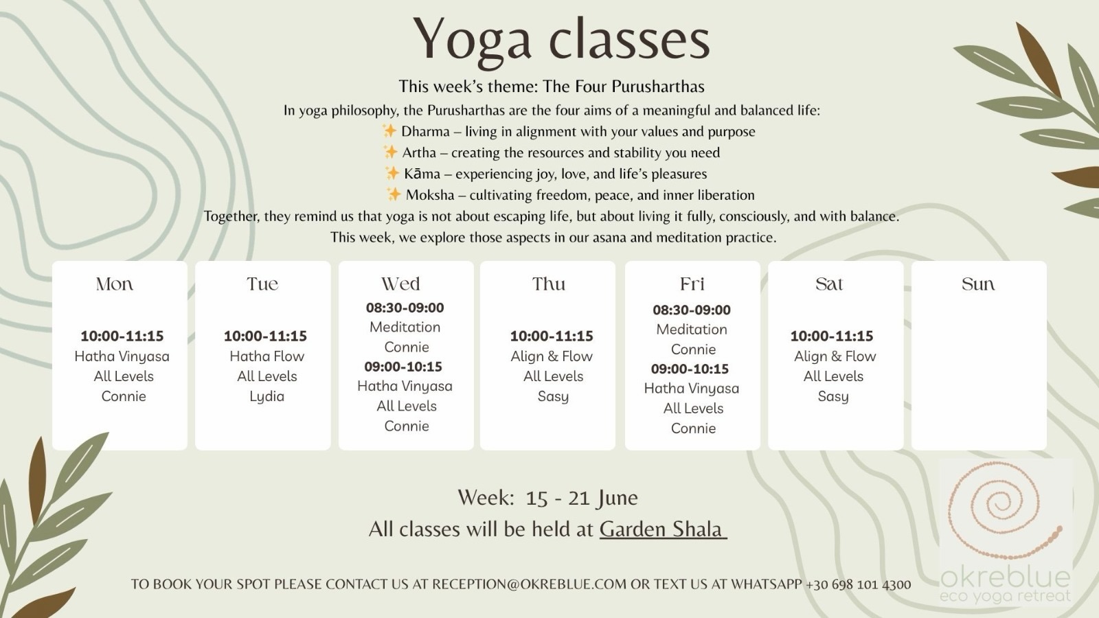 Okreblue Yoga Retreat
