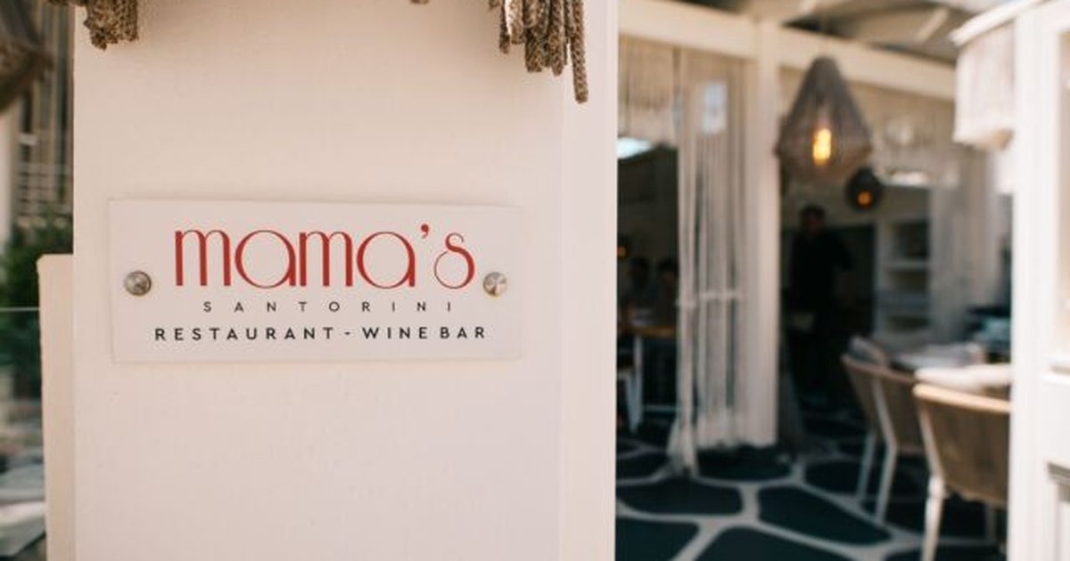 Discover the Charm of Mama's Restaurant in Santorini: A True Culinary Haven