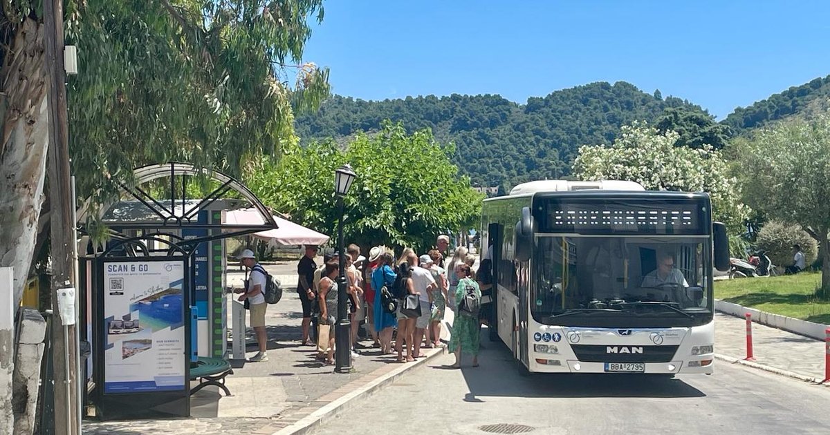 SKIATHOS TRANSPORTS Koukounaries