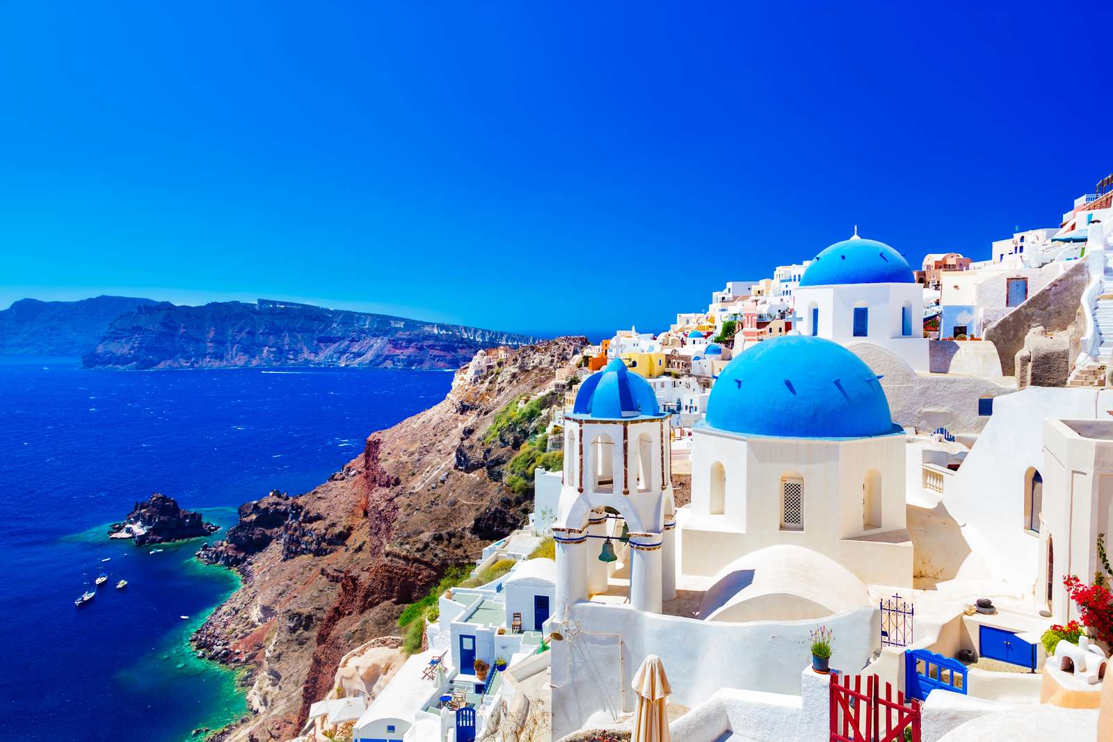 Oia Blue Dome Viewpoint